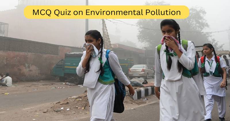 MCQ Quiz on Environmental Pollution