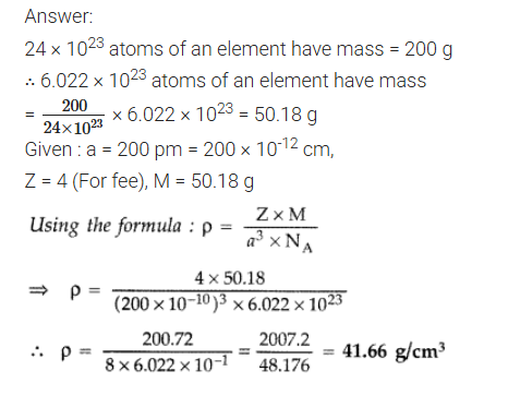 Solid State Question 2013 q3
