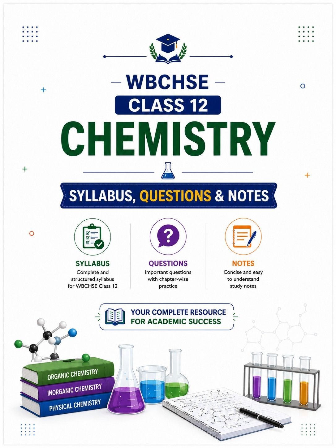 WBCHSE Class 12 Chemistry Syllabus, Questions & Notes