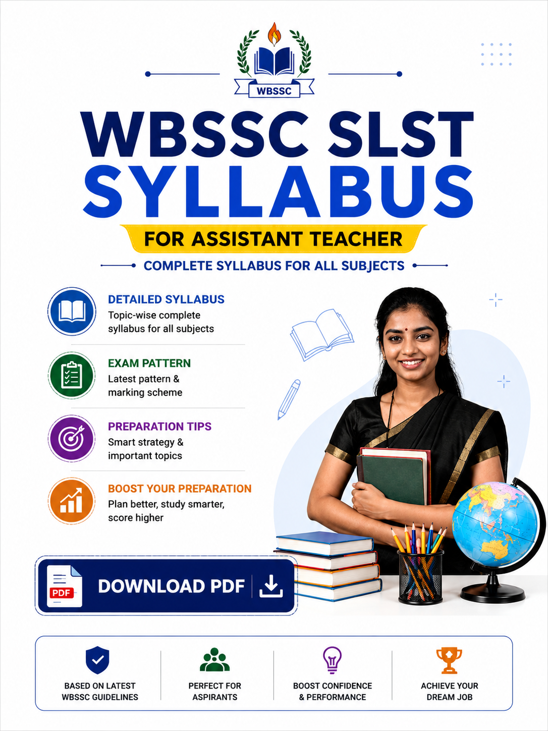 WBSSC SLST Syllabus for Assistant Teacher Download PDF