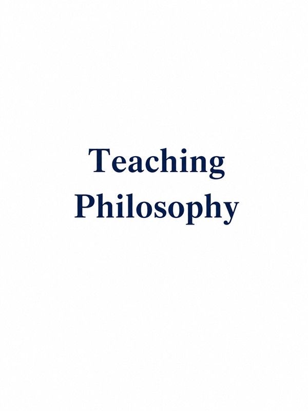 Teaching Philosophy